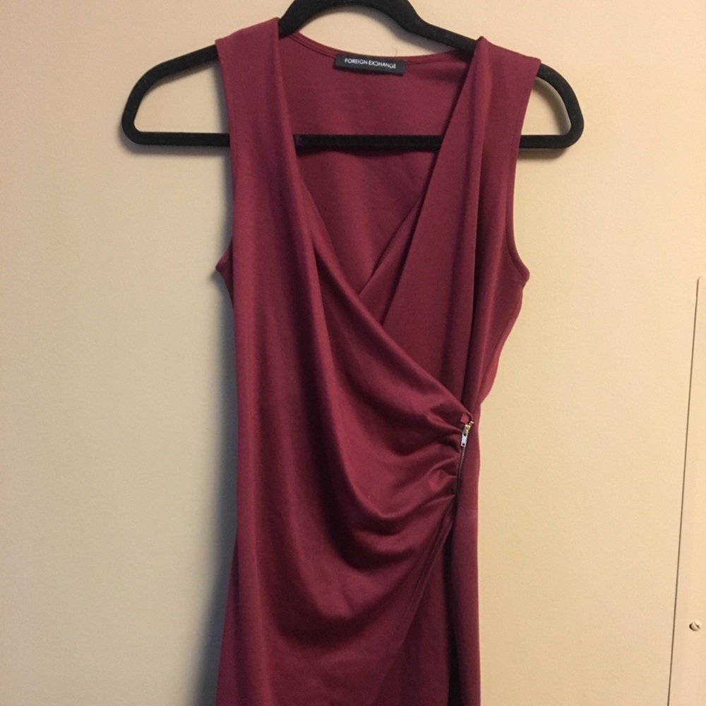 Sexy Zippered Dress